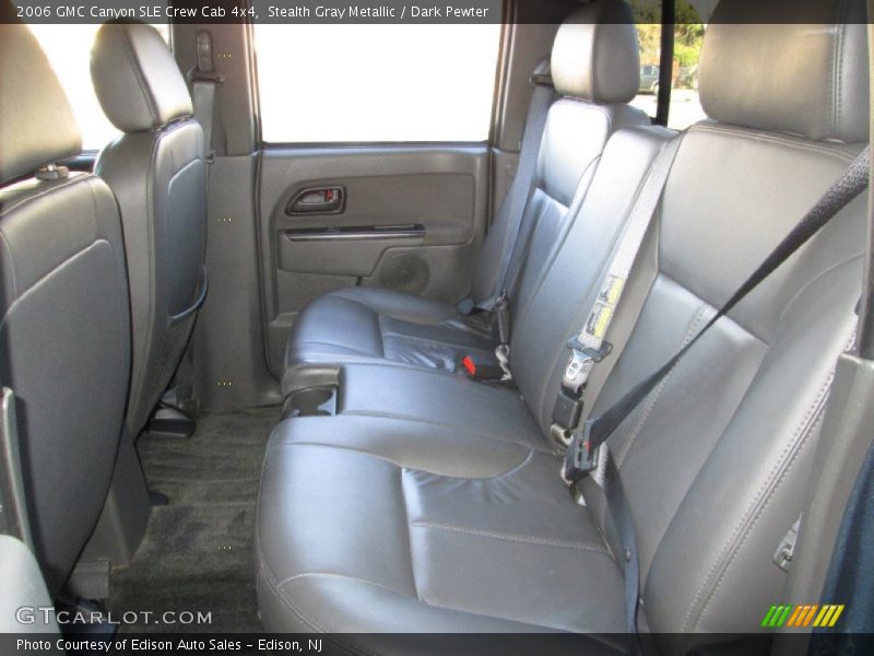 Rear Seat of 2006 Canyon SLE Crew Cab 4x4