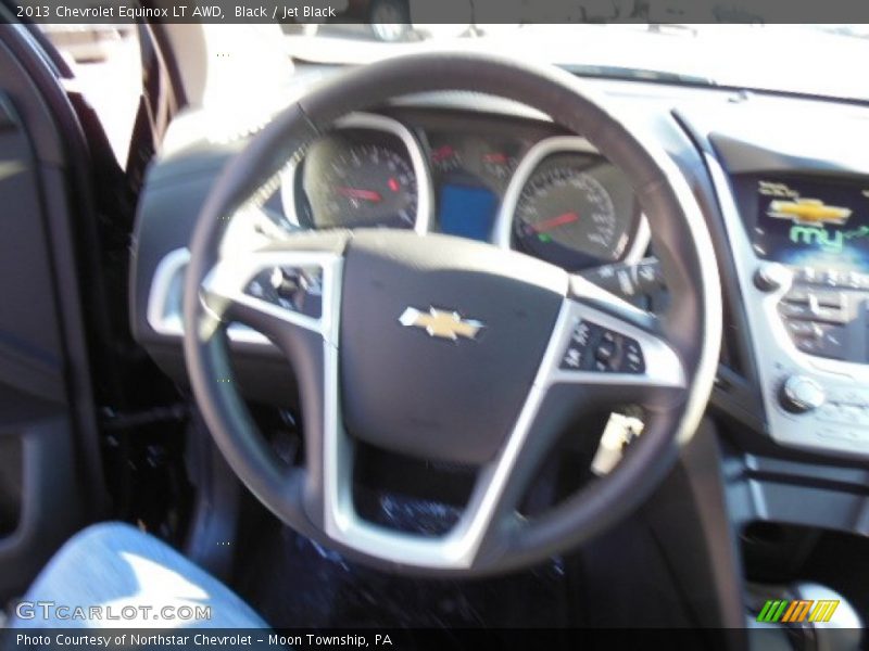 Black / Jet Black 2013 Chevrolet Equinox LT AWD