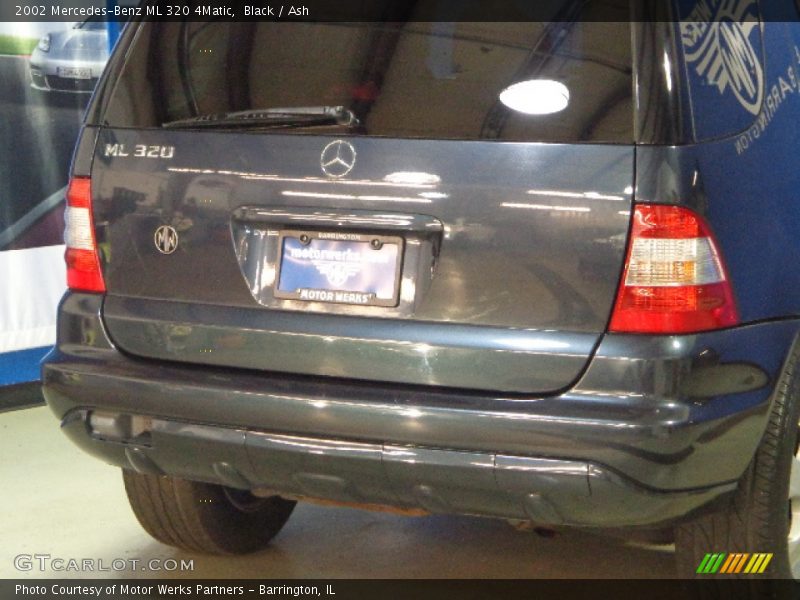 Black / Ash 2002 Mercedes-Benz ML 320 4Matic