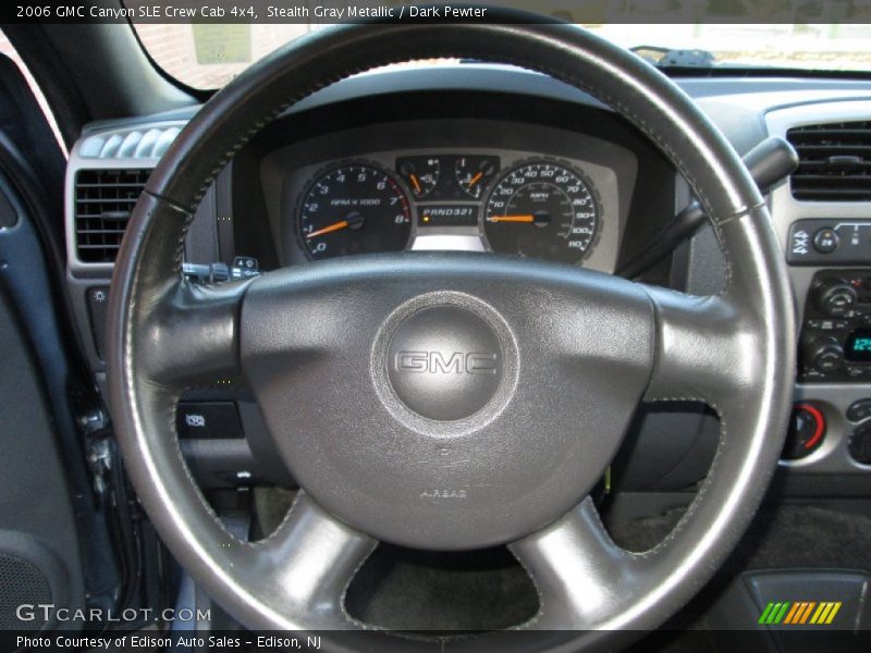  2006 Canyon SLE Crew Cab 4x4 Steering Wheel