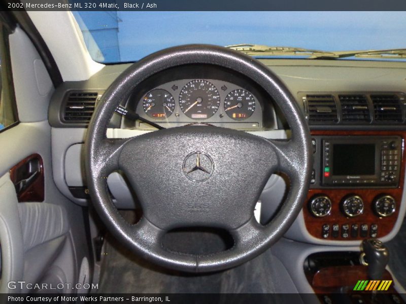 Black / Ash 2002 Mercedes-Benz ML 320 4Matic