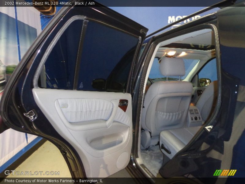 Black / Ash 2002 Mercedes-Benz ML 320 4Matic