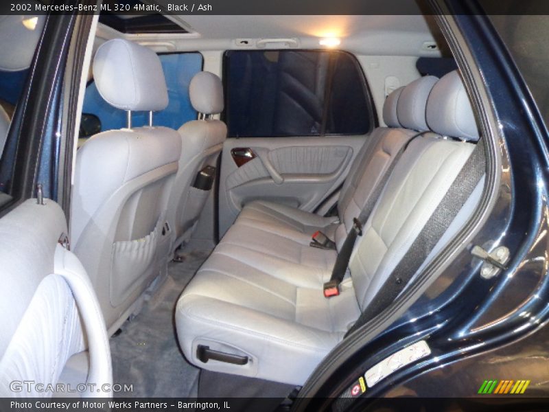 Black / Ash 2002 Mercedes-Benz ML 320 4Matic
