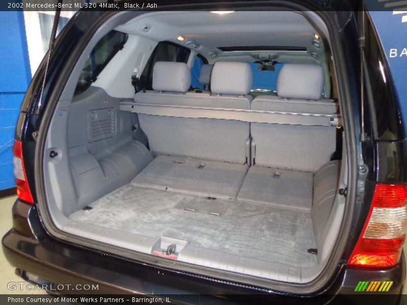Black / Ash 2002 Mercedes-Benz ML 320 4Matic