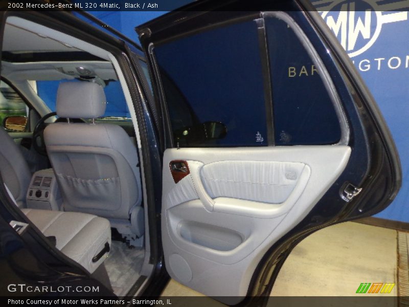 Black / Ash 2002 Mercedes-Benz ML 320 4Matic