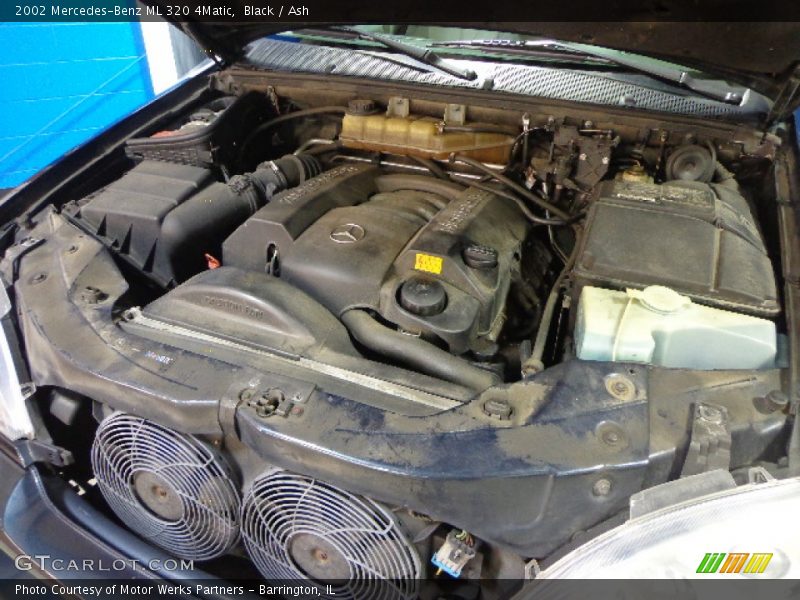 Black / Ash 2002 Mercedes-Benz ML 320 4Matic
