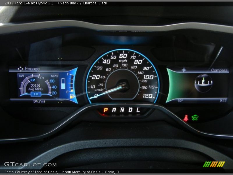  2013 C-Max Hybrid SE Hybrid SE Gauges