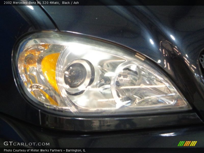 Black / Ash 2002 Mercedes-Benz ML 320 4Matic