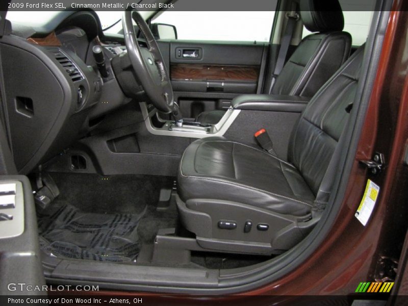 Cinnamon Metallic / Charcoal Black 2009 Ford Flex SEL