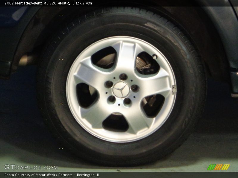 Black / Ash 2002 Mercedes-Benz ML 320 4Matic