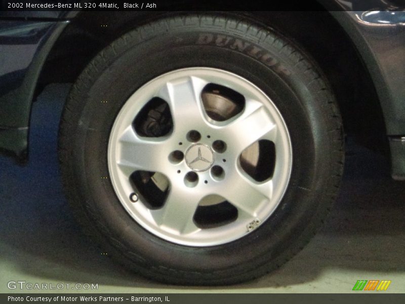 Black / Ash 2002 Mercedes-Benz ML 320 4Matic