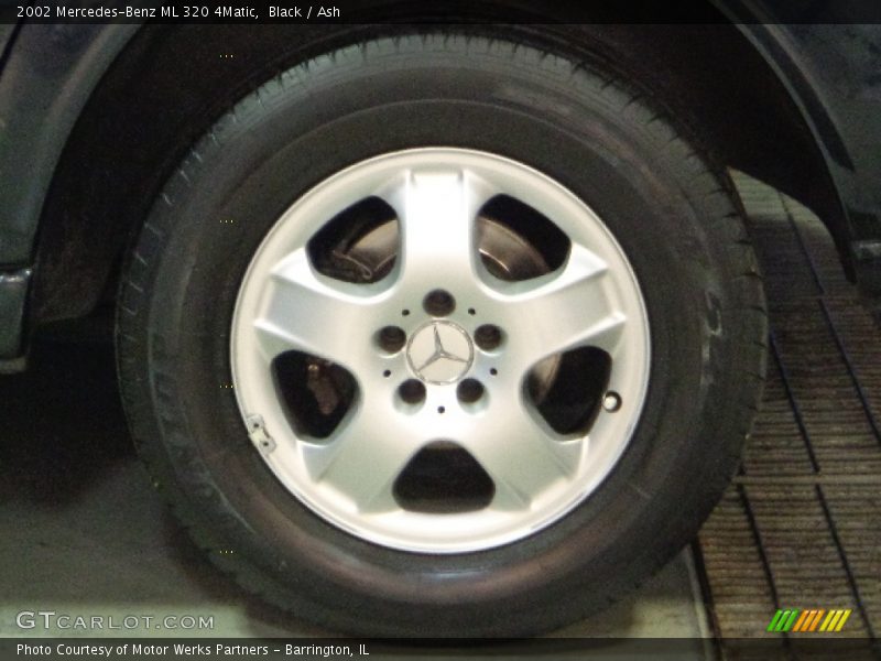 Black / Ash 2002 Mercedes-Benz ML 320 4Matic
