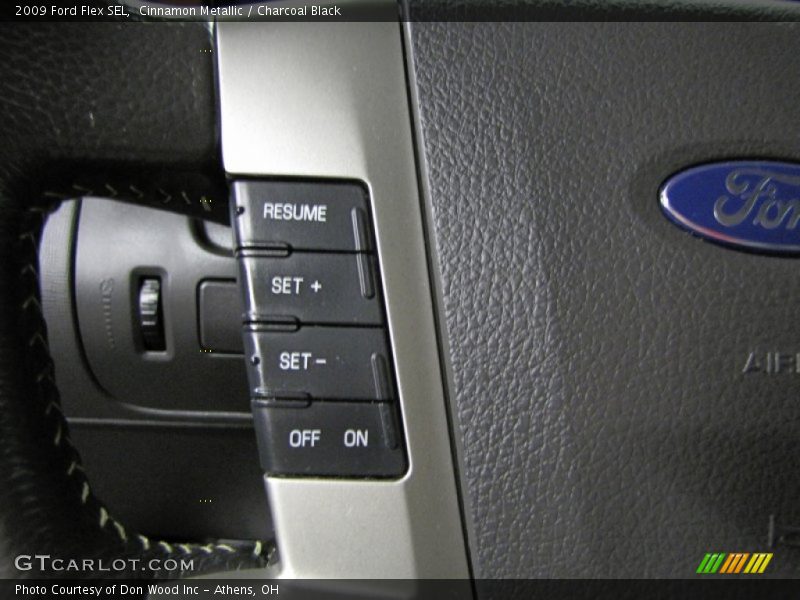 Cinnamon Metallic / Charcoal Black 2009 Ford Flex SEL