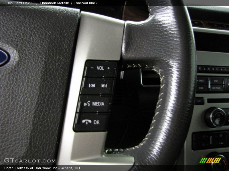 Cinnamon Metallic / Charcoal Black 2009 Ford Flex SEL