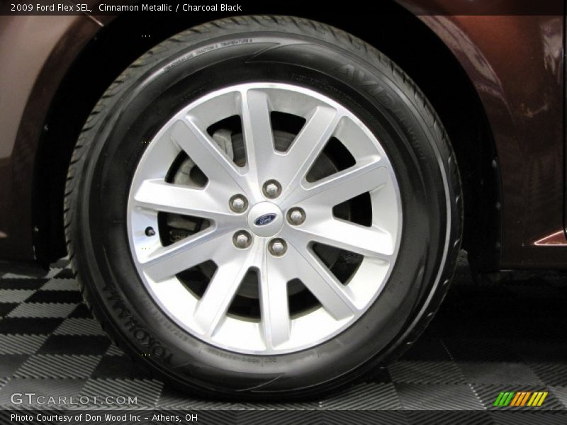 Cinnamon Metallic / Charcoal Black 2009 Ford Flex SEL