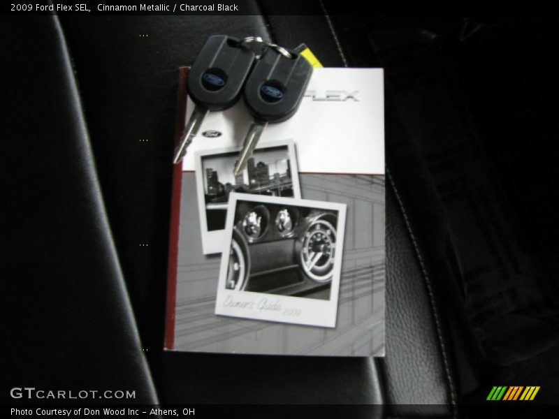 Cinnamon Metallic / Charcoal Black 2009 Ford Flex SEL