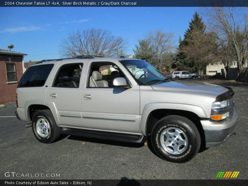 Silver Birch Metallic / Gray/Dark Charcoal 2004 Chevrolet Tahoe LT 4x4