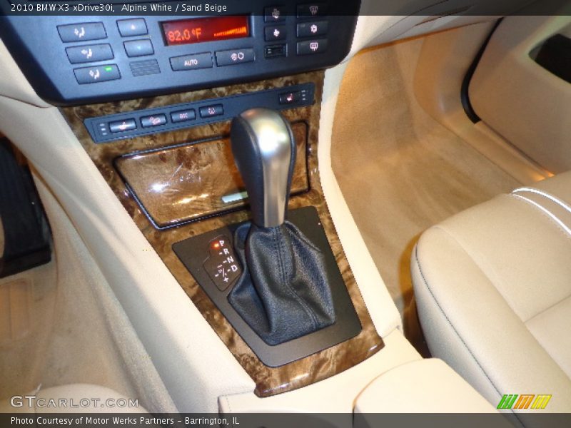 Alpine White / Sand Beige 2010 BMW X3 xDrive30i