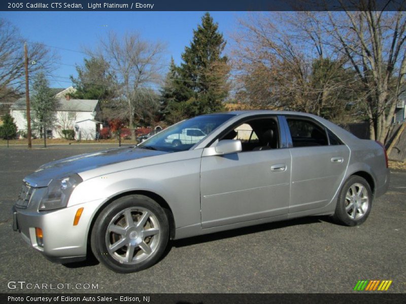 Light Platinum / Ebony 2005 Cadillac CTS Sedan