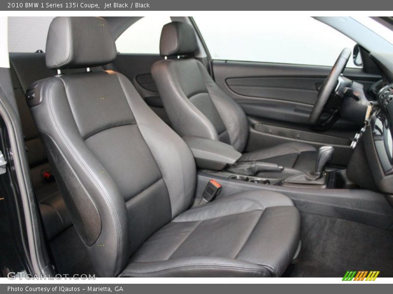 Front Seat of 2010 1 Series 135i Coupe