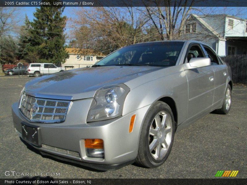 Light Platinum / Ebony 2005 Cadillac CTS Sedan