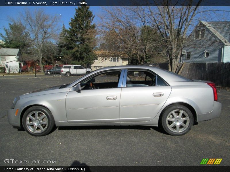 Light Platinum / Ebony 2005 Cadillac CTS Sedan