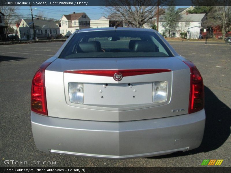 Light Platinum / Ebony 2005 Cadillac CTS Sedan