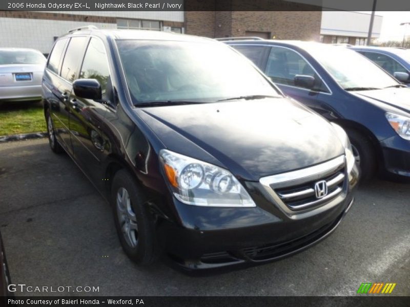 Nighthawk Black Pearl / Ivory 2006 Honda Odyssey EX-L