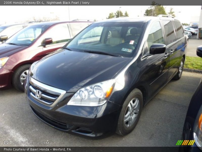 Nighthawk Black Pearl / Ivory 2006 Honda Odyssey EX-L
