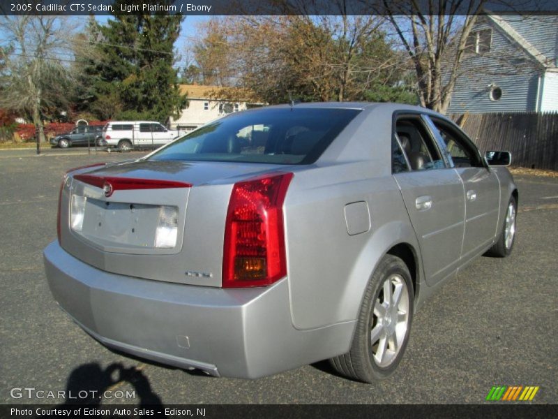 Light Platinum / Ebony 2005 Cadillac CTS Sedan
