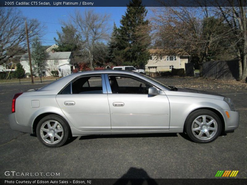 Light Platinum / Ebony 2005 Cadillac CTS Sedan