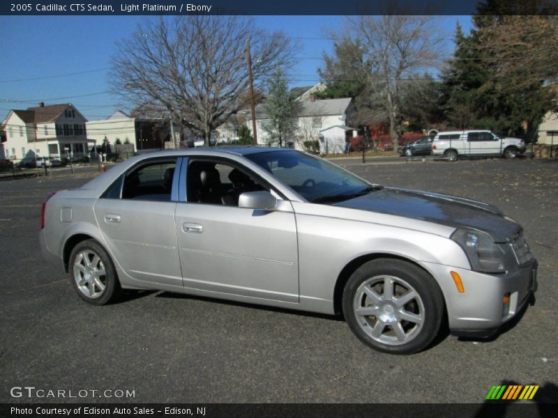 Light Platinum / Ebony 2005 Cadillac CTS Sedan