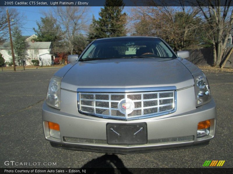 Light Platinum / Ebony 2005 Cadillac CTS Sedan
