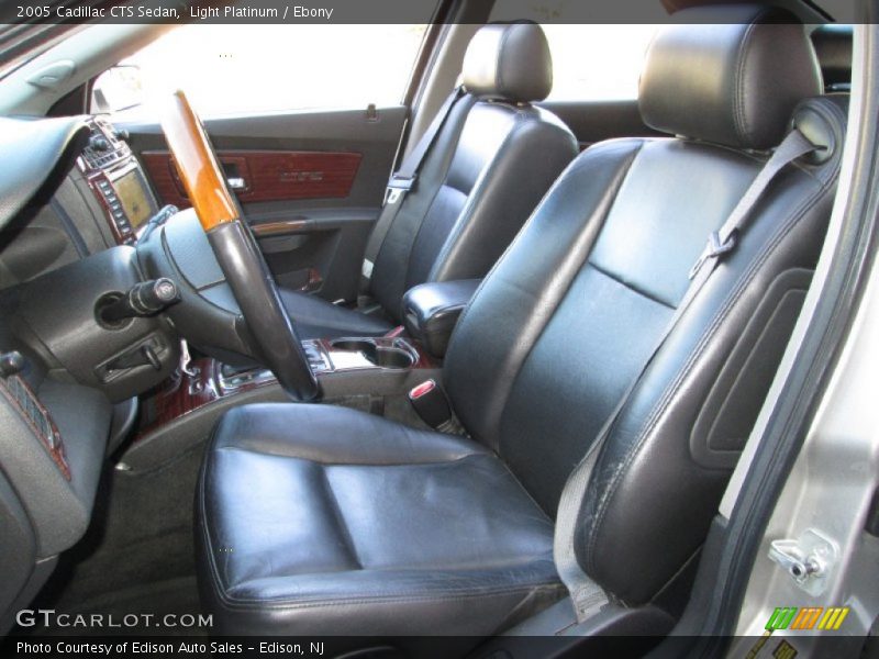 Light Platinum / Ebony 2005 Cadillac CTS Sedan