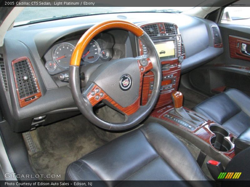 Light Platinum / Ebony 2005 Cadillac CTS Sedan