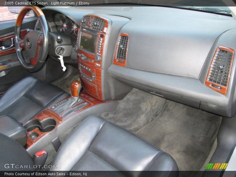 Light Platinum / Ebony 2005 Cadillac CTS Sedan
