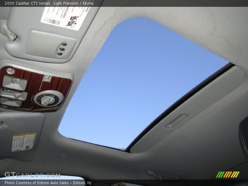 Light Platinum / Ebony 2005 Cadillac CTS Sedan