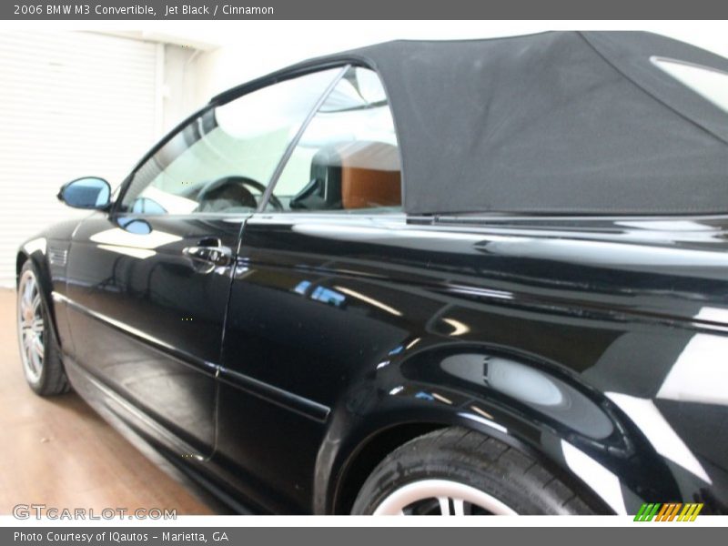 Jet Black / Cinnamon 2006 BMW M3 Convertible