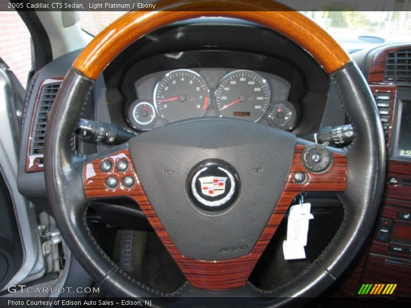 Light Platinum / Ebony 2005 Cadillac CTS Sedan