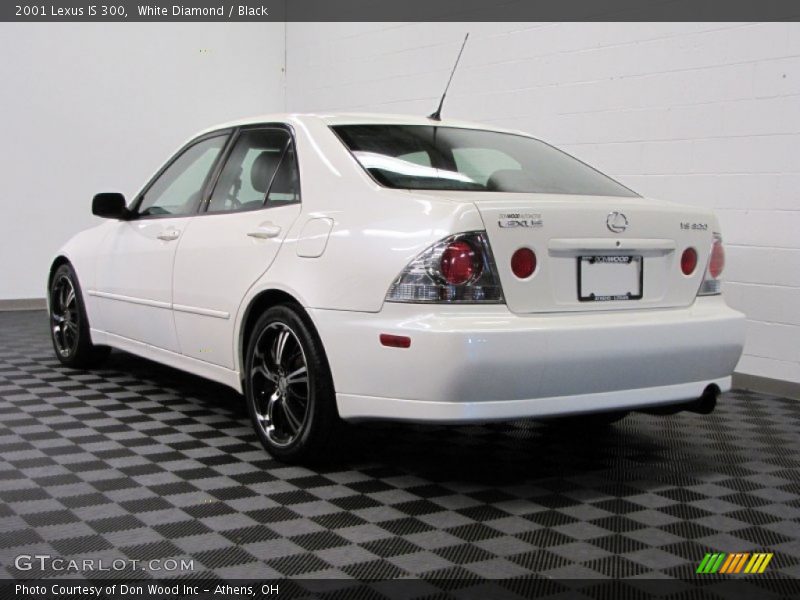 White Diamond / Black 2001 Lexus IS 300