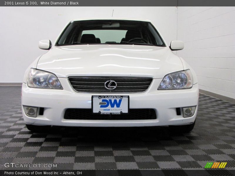White Diamond / Black 2001 Lexus IS 300
