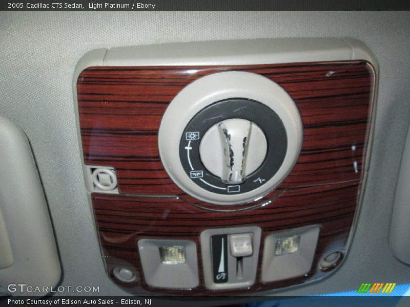 Light Platinum / Ebony 2005 Cadillac CTS Sedan