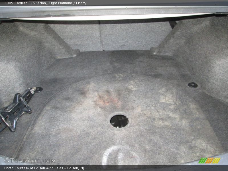Light Platinum / Ebony 2005 Cadillac CTS Sedan