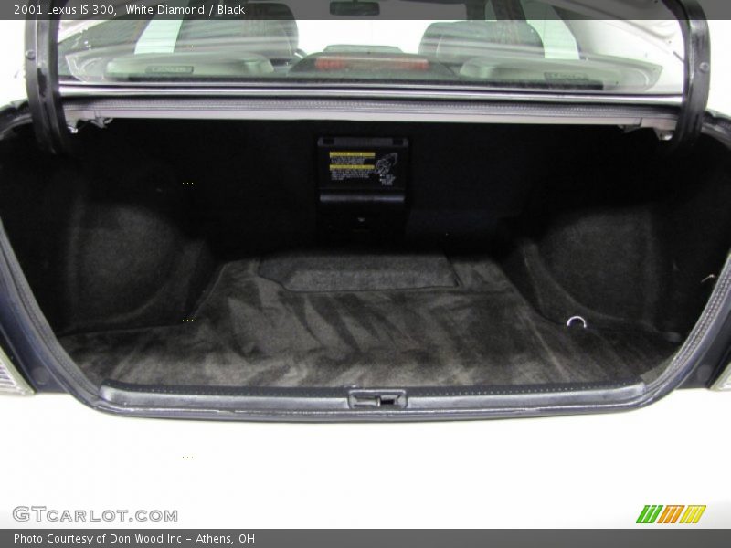 White Diamond / Black 2001 Lexus IS 300