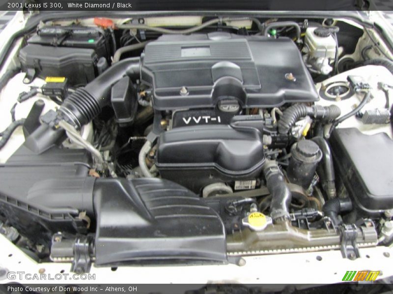 White Diamond / Black 2001 Lexus IS 300