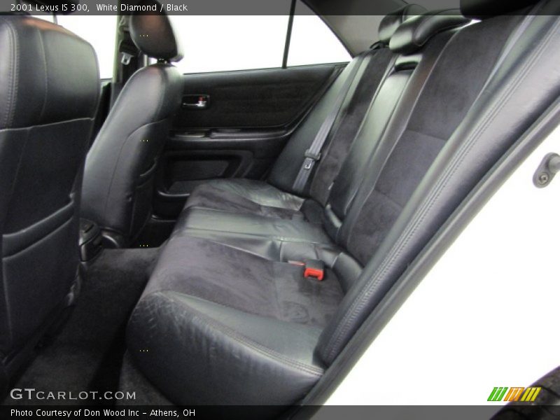 White Diamond / Black 2001 Lexus IS 300