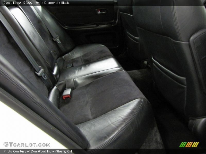 White Diamond / Black 2001 Lexus IS 300
