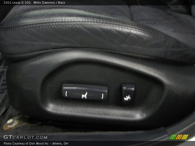 White Diamond / Black 2001 Lexus IS 300