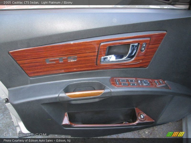 Light Platinum / Ebony 2005 Cadillac CTS Sedan
