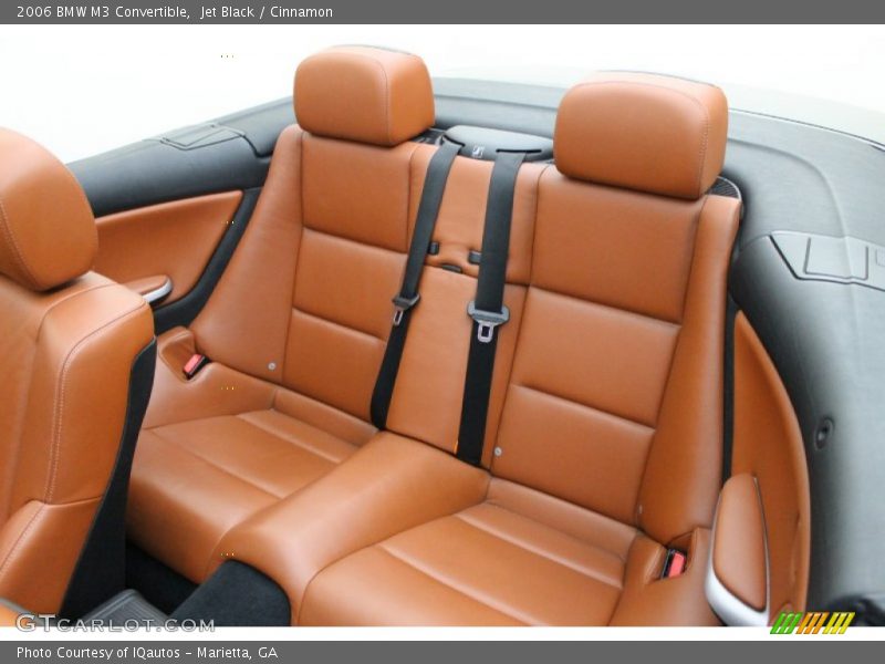 Rear Seat of 2006 M3 Convertible